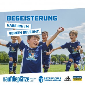 BFV Kinderfussball-Kampagne A2 Begeisterung RZ